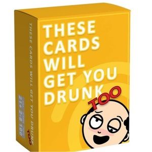 These cards will also make you drunk [Extended]-Fun party adult drinking game